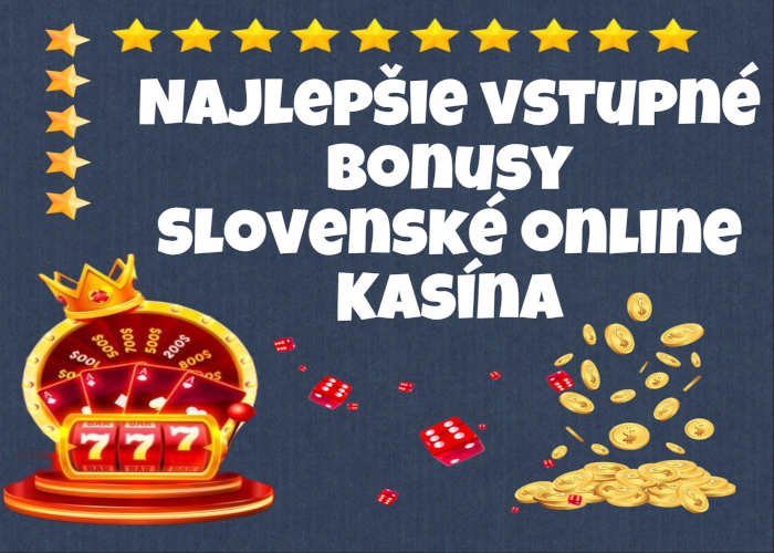 Vstúpte do sveta kasín s vkladom iba 5 EUR